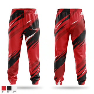 Sweatpants, Fire-Fastpitch, Softball, Teamtime, Team time, sublimation, custom sports apparel, team uniforms, spirit wear, spiritwear, sports uniforms, custom shirts, team store, custom team store, fundraiser sports, apparel fundraiser