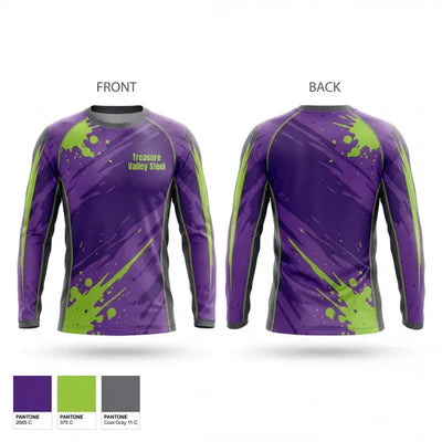 Treasure valley steel 47618644 Long Sleeve Performance Shirt 1