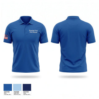 Short Sleeve Performance Polo, Roaring Fork Fire Rescue, Fire Department, Teamtime, Team time, sublimation, custom sports apparel, team uniforms, spirit wear, spiritwear, sports uniforms, custom shirts, team store, custom team store, fundraiser sports, apparel fundraiser