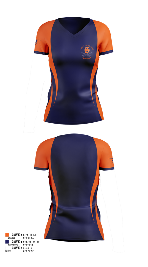 Womens Short Sleeve Vneck Shirt, Southern Lee Gymnastics, Spirit Store, Teamtime, Team time, sublimation, custom sports apparel, team uniforms, spirit wear, spiritwear, sports uniforms, custom shirts, team store, custom team store, fundraiser sports, apparel fundraiser