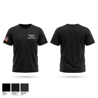 Old School Cotton Feel Shirt, Galesburg Police Department, Police, Teamtime, Team time, sublimation, custom sports apparel, team uniforms, spirit wear, spiritwear, sports uniforms, custom shirts, team store, custom team store, fundraiser sports, apparel fundraiser