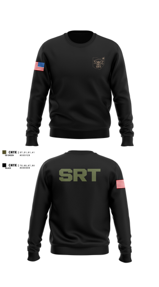 Crew Neck Sweatshirt, ACSO SRT, Police, Teamtime, Team time, sublimation, custom sports apparel, team uniforms, spirit wear, spiritwear, sports uniforms, custom shirts, team store, custom team store, fundraiser sports, apparel fundraiser