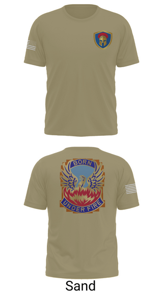 Old School Cotton Feel Shirt, HHC/128th Aviation Brigade, , Teamtime, Team time, sublimation, custom sports apparel, team uniforms, spirit wear, spiritwear, sports uniforms, custom shirts, team store, custom team store, fundraiser sports, apparel fundraiser