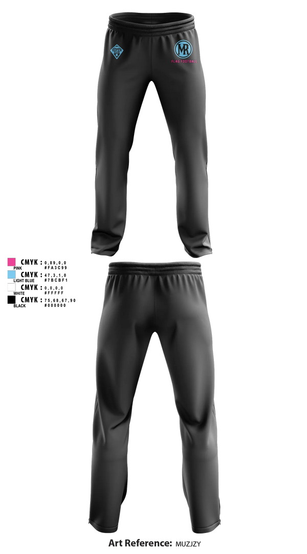 Sweatpants, Mountain Range HS Flag Football, Women's Soccer, Teamtime, Team time, sublimation, custom sports apparel, team uniforms, spirit wear, spiritwear, sports uniforms, custom shirts, team store, custom team store, fundraiser sports, apparel fundraiser