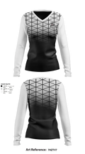 Technology Panthers 11131475 Women's Long Sleeve V-neck Shirt - 1