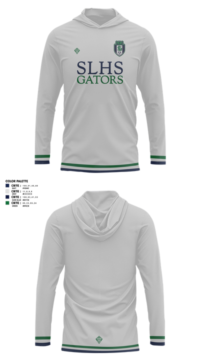 STANDLEY LAKE HS GIRLS SOCCER 23167606 Long Sleeve Performance Shirt with hood - 4