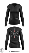 B/2/3 Women's Long Sleeve V-neck Shirt - 5