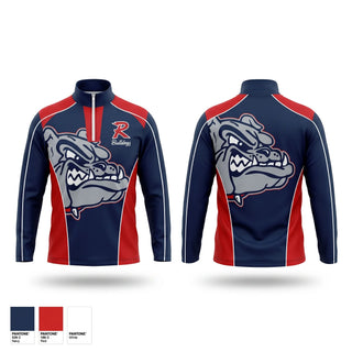 Quarter Zip Jacket, Riverside Junior High School Soccer, Men's Soccer, Teamtime, Team time, sublimation, custom sports apparel, team uniforms, spirit wear, spiritwear, sports uniforms, custom shirts, team store, custom team store, fundraiser sports, apparel fundraiser
