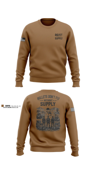 Crew Neck Sweatshirt, 861, Army, Teamtime, Team time, sublimation, custom sports apparel, team uniforms, spirit wear, spiritwear, sports uniforms, custom shirts, team store, custom team store, fundraiser sports, apparel fundraiser