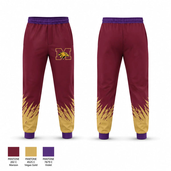 Sweatpants, Milano Eagles, Baseball, Teamtime, Team time, sublimation, custom sports apparel, team uniforms, spirit wear, spiritwear, sports uniforms, custom shirts, team store, custom team store, fundraiser sports, apparel fundraiser