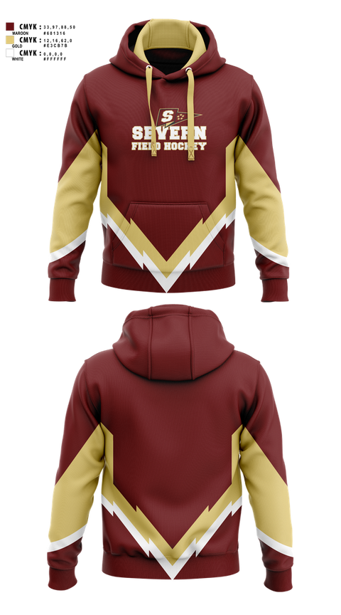 Hoodie, Severn School Field Hockey, Field Hockey, Teamtime, Team time, sublimation, custom sports apparel, team uniforms, spirit wear, spiritwear, sports uniforms, custom shirts, team store, custom team store, fundraiser sports, apparel fundraiser