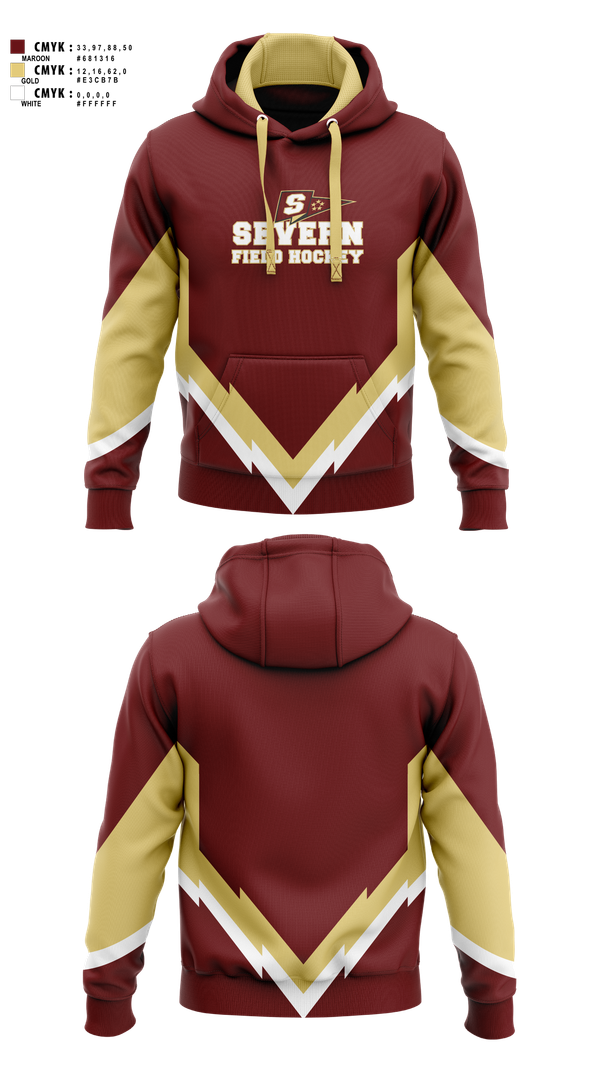 Hoodie, Severn School Field Hockey, Field Hockey, Teamtime, Team time, sublimation, custom sports apparel, team uniforms, spirit wear, spiritwear, sports uniforms, custom shirts, team store, custom team store, fundraiser sports, apparel fundraiser