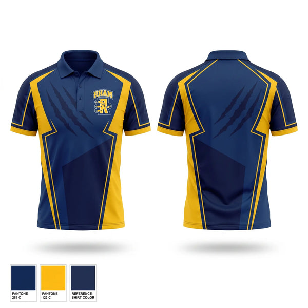 Short Sleeve Performance Polo, RHAM RAPTORS, Wrestling, Teamtime, Team time, sublimation, custom sports apparel, team uniforms, spirit wear, spiritwear, sports uniforms, custom shirts, team store, custom team store, fundraiser sports, apparel fundraiser