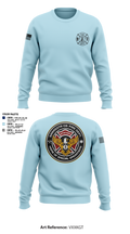Sarasota County Fire Department 14494390 Crew Neck Sweatshirt - 12