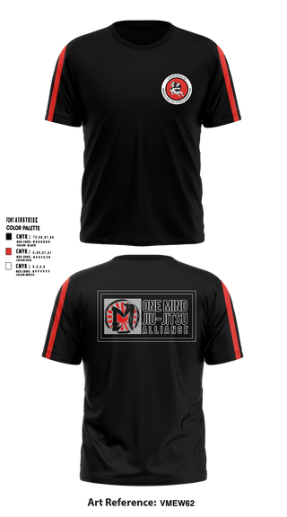 Los Mo Dojo Brazilian jiujitsu judo club 9541141 Short Sleeve Performance Shirt - 1