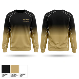 Crew Neck Sweatshirt, Allen mustangs, Cheer, Teamtime, Team time, sublimation, custom sports apparel, team uniforms, spirit wear, spiritwear, sports uniforms, custom shirts, team store, custom team store, fundraiser sports, apparel fundraiser