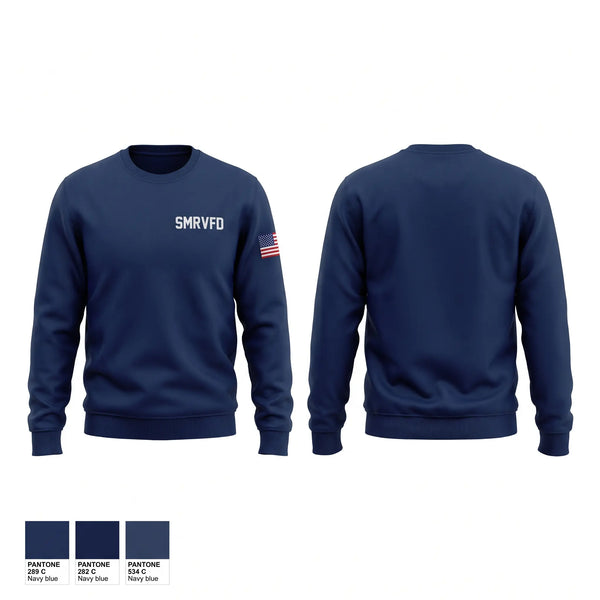 Crew Neck Sweatshirt, SMRVFD, Fire Department, Teamtime, Team time, sublimation, custom sports apparel, team uniforms, spirit wear, spiritwear, sports uniforms, custom shirts, team store, custom team store, fundraiser sports, apparel fundraiser
