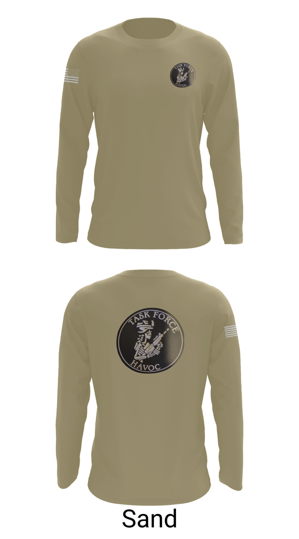 Long Sleeve Performance Shirt, Task Force Havoc, , Teamtime, Team time, sublimation, custom sports apparel, team uniforms, spirit wear, spiritwear, sports uniforms, custom shirts, team store, custom team store, fundraiser sports, apparel fundraiser