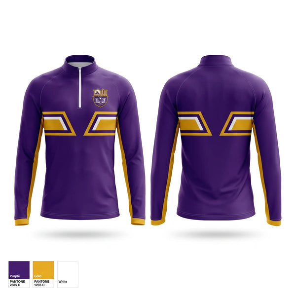Quarter Zip Jacket, Sheboygan Falls Falcons, Men's Soccer, Teamtime, Team time, sublimation, custom sports apparel, team uniforms, spirit wear, spiritwear, sports uniforms, custom shirts, team store, custom team store, fundraiser sports, apparel fundraiser