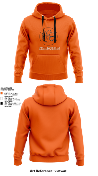 Hoodie, Withrow Band, Spirit Store, Teamtime, Team time, sublimation, custom sports apparel, team uniforms, spirit wear, spiritwear, sports uniforms, custom shirts, team store, custom team store, fundraiser sports, apparel fundraiser