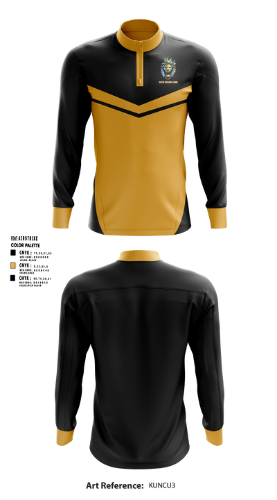 Elite Golden Lions 27926333 Quarter Zip Jacket -1