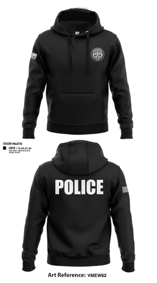 Hoodie, South Central Ohio Major Crimes Unit, Police, Teamtime, Team time, sublimation, custom sports apparel, team uniforms, spirit wear, spiritwear, sports uniforms, custom shirts, team store, custom team store, fundraiser sports, apparel fundraiser