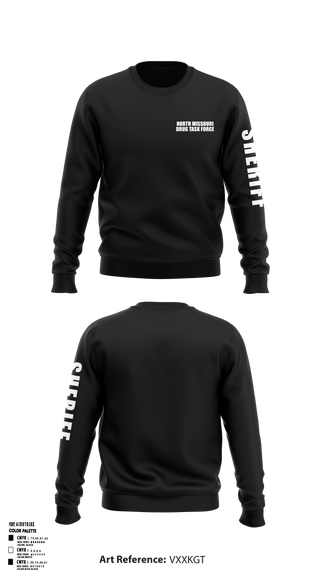 North Missouri Drug Task Force 39672188 Crew Neck Sweatshirt - 5