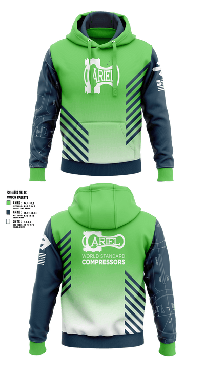Ariel's Pelotonia Hoodie - 1
