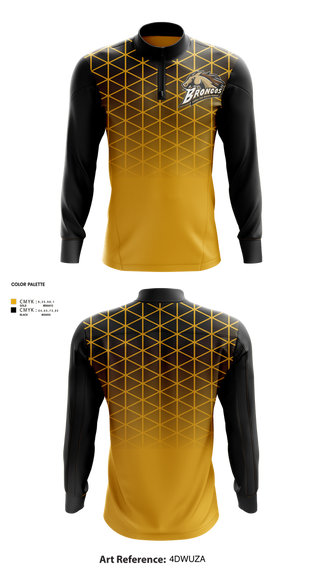 Quarter Zip Jacket, Broncos, Women's Basketball, Teamtime, Team time, sublimation, custom sports apparel, team uniforms, spirit wear, spiritwear, sports uniforms, custom shirts, team store, custom team store, fundraiser sports, apparel fundraiser