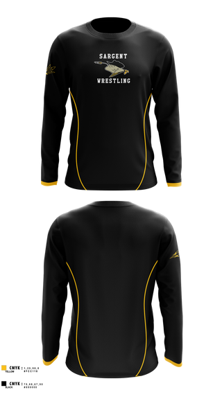 Sargent Farmers 84873406 Long Sleeve Performance Shirt 100