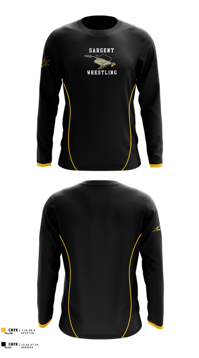 Sargent Farmers 84873406 Long Sleeve Performance Shirt 100