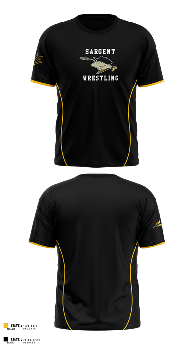 Sargent Farmers 84873406 Short Sleeve Performance Shirt - 100