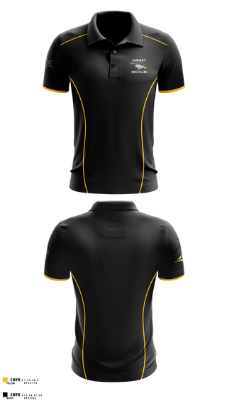 Sargent Farmers 84873406 Short Sleeve Performance Polo - 100