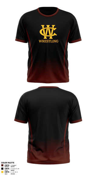 West Chester Youth Wrestling 39764768 Short Sleeve Performance Shirt - 1