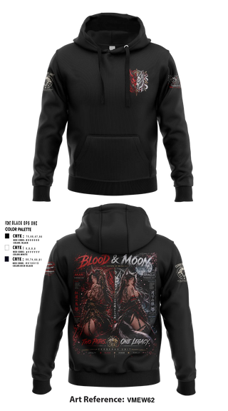 Hoodie, Cu blood&moon, E-Sports, Teamtime, Team time, sublimation, custom sports apparel, team uniforms, spirit wear, spiritwear, sports uniforms, custom shirts, team store, custom team store, fundraiser sports, apparel fundraiser