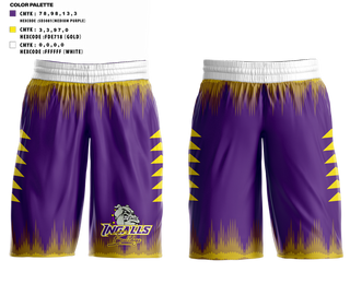 Mens Basketball Shorts, Ingalls Bulldogs, Men's Basketball, Teamtime, Team time, sublimation, custom sports apparel, team uniforms, spirit wear, spiritwear, sports uniforms, custom shirts, team store, custom team store, fundraiser sports, apparel fundraiser