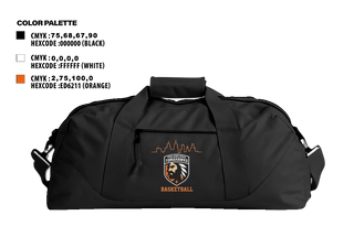 Duffle Bag, The Philadelphia Tomahawks, Men's Basketball, Teamtime, Team time, sublimation, custom sports apparel, team uniforms, spirit wear, spiritwear, sports uniforms, custom shirts, team store, custom team store, fundraiser sports, apparel fundraiser