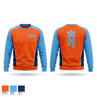 Crew Neck Sweatshirt, NoVA Reign Fastipitch, Softball, Teamtime, Team time, sublimation, custom sports apparel, team uniforms, spirit wear, spiritwear, sports uniforms, custom shirts, team store, custom team store, fundraiser sports, apparel fundraiser