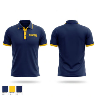Short Sleeve Performance Polo, PIONEERS, Wrestling, Teamtime, Team time, sublimation, custom sports apparel, team uniforms, spirit wear, spiritwear, sports uniforms, custom shirts, team store, custom team store, fundraiser sports, apparel fundraiser