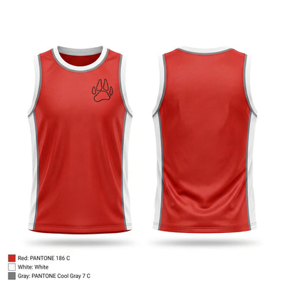 Laingsburg Wolfpack Mens Basketball Jersey - 1