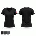 Wake County Sheriff's Office Intelligence Unit Women's Short Sleeve V-neck Shirt - 1