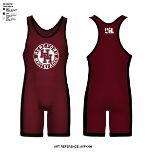 Wrestling Singlet, Hereford Whitefaces, Wrestling, Teamtime, Team time, sublimation, custom sports apparel, team uniforms, spirit wear, spiritwear, sports uniforms, custom shirts, team store, custom team store, fundraiser sports, apparel fundraiser