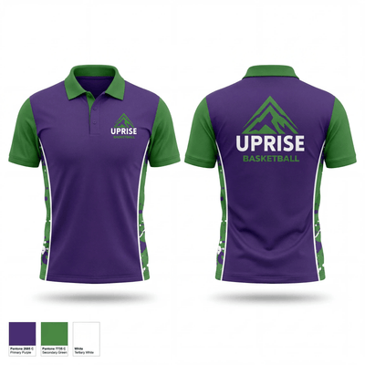 Uprise 12785043 Short Sleeve Performance Polo - 1