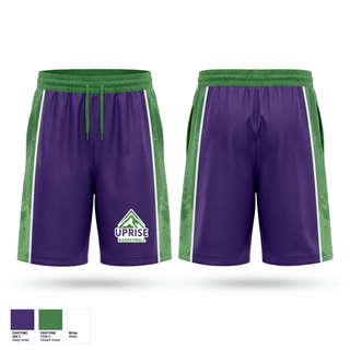 Uprise 12785043 Mens Reversible Basketball Shorts - 1