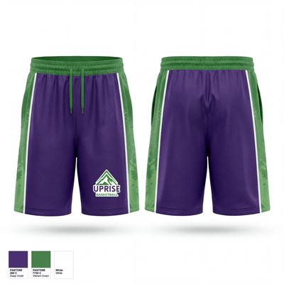 Uprise 12785043 Mens Reversible Basketball Shorts - 1