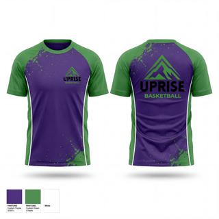 Uprise 12785043 Soft Poly Tee Cotton Like Feel - 1