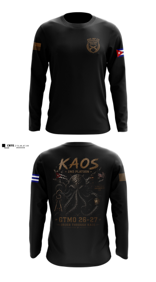 Long Sleeve Performance Shirt, 805th Military Police Company, Army, Teamtime, Team time, sublimation, custom sports apparel, team uniforms, spirit wear, spiritwear, sports uniforms, custom shirts, team store, custom team store, fundraiser sports, apparel fundraiser