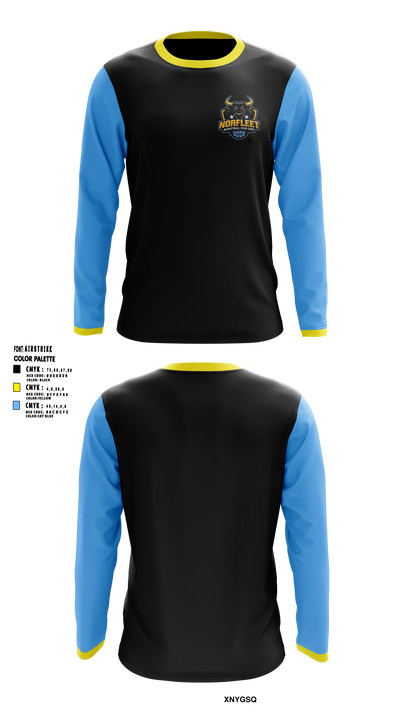 NBC BULLS 15155634 Long Sleeve Performance Shirt 5