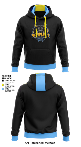 NBC BULLS 15155634 Hoodie - 5