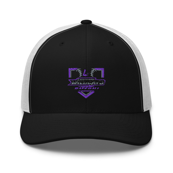 Louisburg Wildcats Retro Trucker Hat | Yupoong 6606